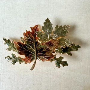 Maple Leaf Brooch